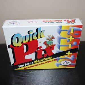 3/$28❤️sealed QUICK PIX Not Just A Math Game Here's The Problem! kids card game